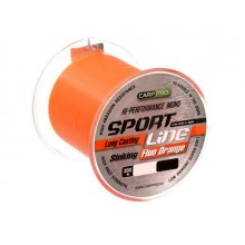 Лісочка Carp Pro Sport Line Fluo Orange 300м 0,335mm 7,4 кг/17lb