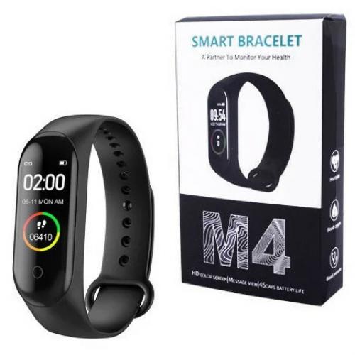 Фітнес-браслет Band M4 Black (sw005-hbr)