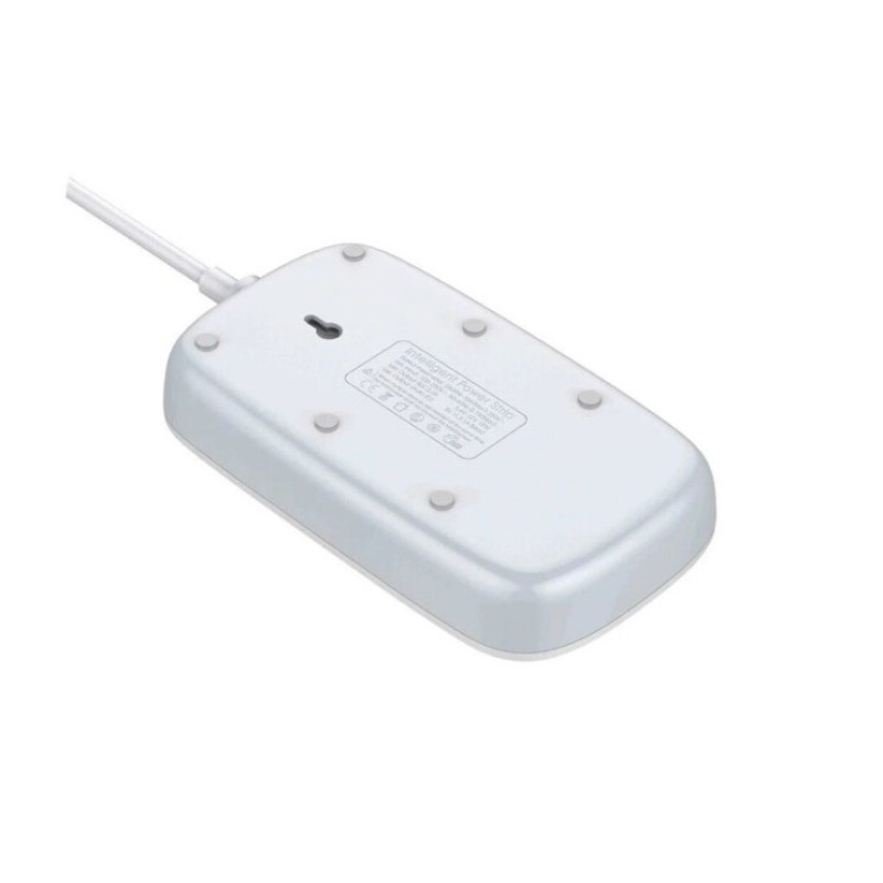 Мережевий фільтр-подовжувач Ldnio SC4407 на 4 розетки 4USB 2 м White