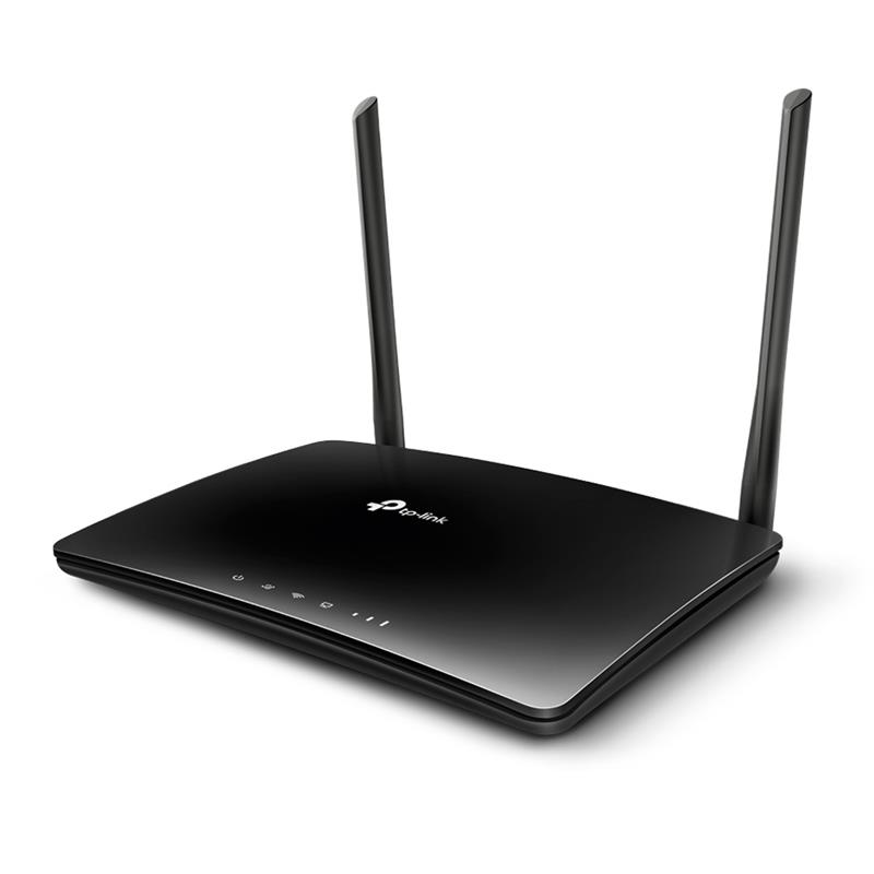 Бездротовий маршрутизатор TP-LINK Archer MR200 (AC750, 1xFE Wan, 4xFE LAN, 1xSimCardSlot, 2 антени LTE, 3 антени)