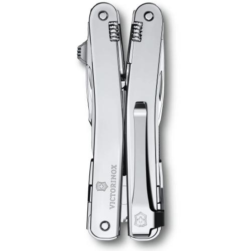 Мультитул Victorinox Swiss Tool Spirit MX Clip 105 мм 22 функції Сріблястий (3.0224.MKB1) Мультитул Victorinox Swiss Tool Spirit MX Clip 105 мм 22 функції Сріблястий (3.0224.MKB1)