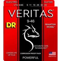 Струни для електрогітари DR VTE-9/46 Veritas Quantum Nickel Electric 9/46 Струни для електрогітари DR VTE-9/46 Veritas Quantum Nickel Electric 9/46