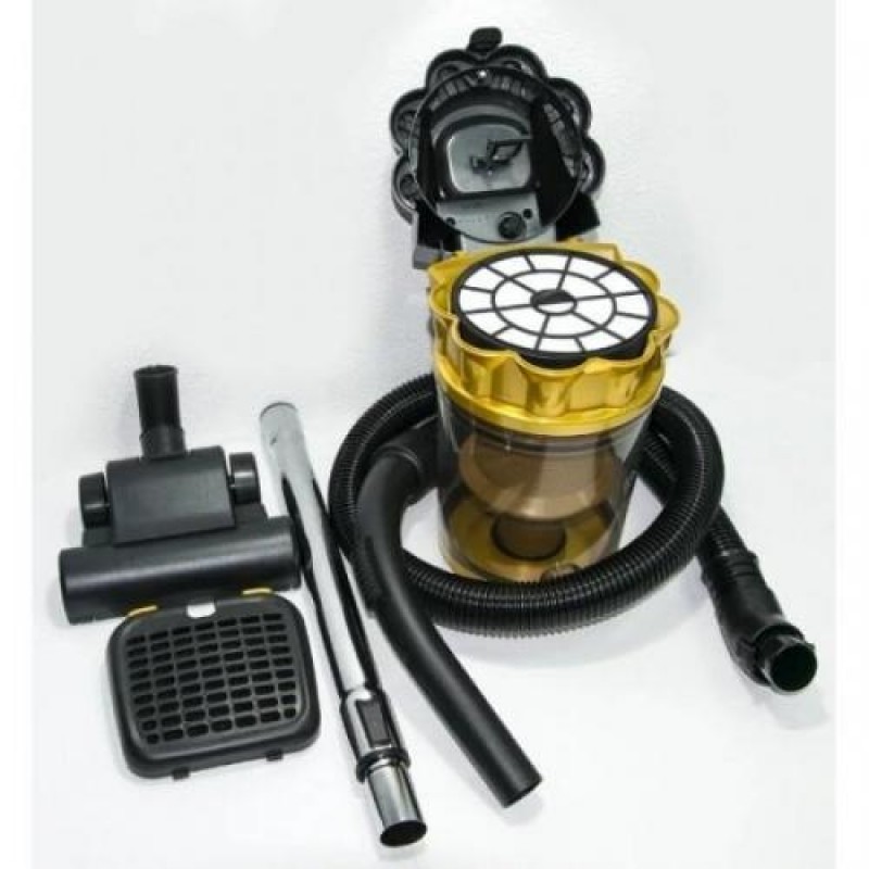 Пилосос Domotec 4408MS-3600W Turbo Brush 4 л Жовтий