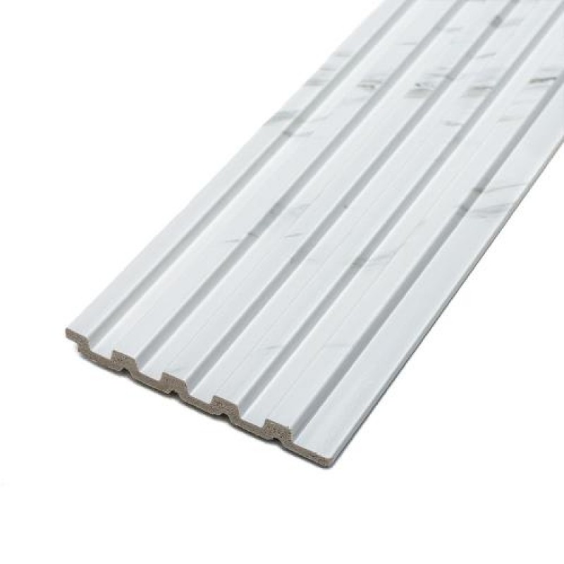 Декоративна стінова рейка Sticker Wall PS 2900x120x12 мм Світлий камінь (SW-00002134)