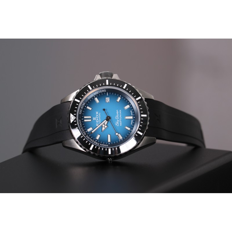 Годинник Edox SKYDIVER Neptunian 80120 3NCA BUIDN