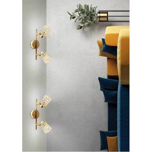 Спот Candellux York 37x17 см Латунь (92-70104)