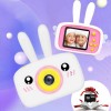 Дитяча Фотокамера Kids Funny Camera 3.0 Pro Протиударний Фотоапарат 12 Mpx Full HD 1920x1080P фото та відео зйомка Білий + Карта пам'яті 16ГБ