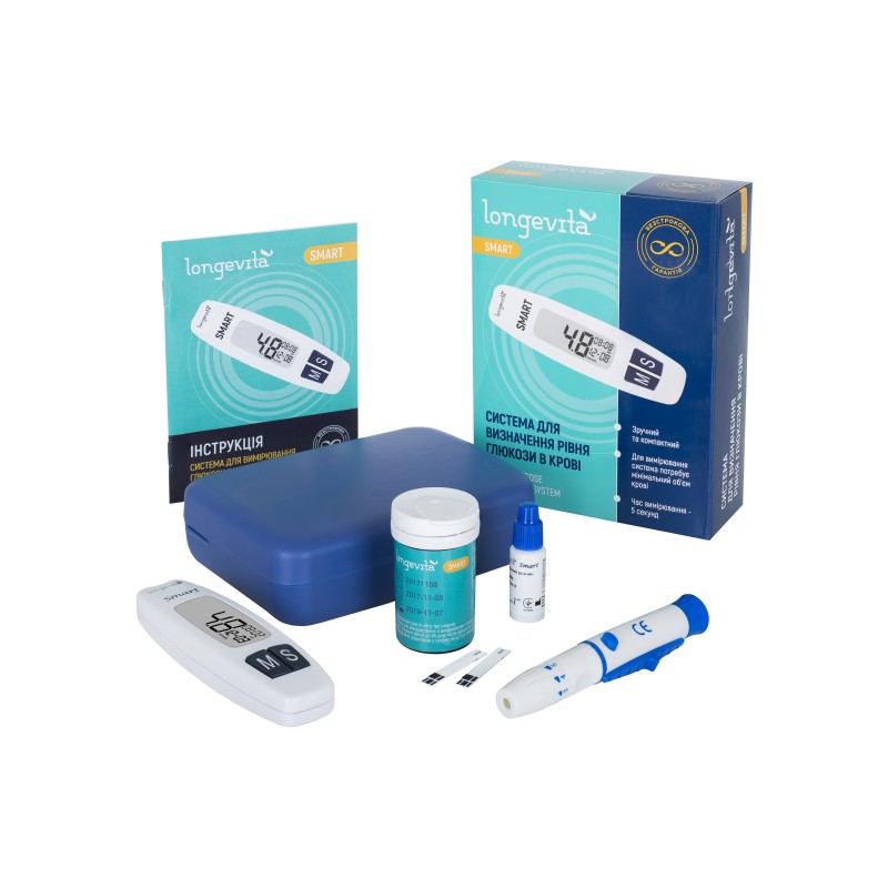 Глюкометр Longevita Smart (6397645)