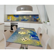 Наклейка вінілова на стіл Zatarga  