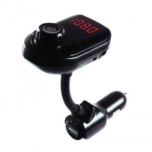 Автомобільний FM модулятор трансмітер M18 Black (av107-hbr) Автомобільний FM модулятор трансмітер M18 Black (av107-hbr)