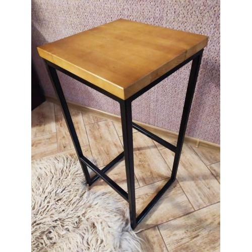 Барний стілець GoodsMetall із металу в стилі ЛОФТ 750х350х350 БС11 Барний стілець GoodsMetall із металу в стилі ЛОФТ 750х350х350 БС11