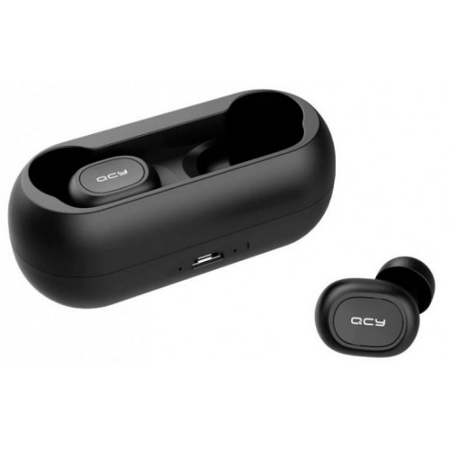 Бездротові навушники QCY T1C TWS Bluetooth Black