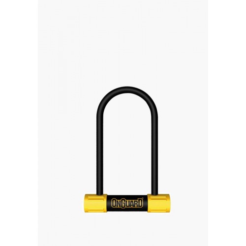 Велозамок Onguard U-lock 8013М BULLDOG Medium 90x175 Чорний з жовтим в інтернет супермаркеті PbayMarket!