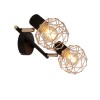 Спот Candellux Acrobat 40x17 см Чорно-мідний (92-22202)