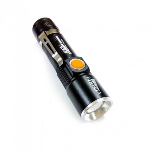 Тактичний світлодіодний ручний акумуляторний ліхтар X-Balog BL-616 якісний zoom 11х2.8 см