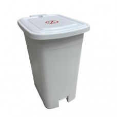 Контейнер для сміття пластиковий 8 л з педалькою Ucsan Plastik 344