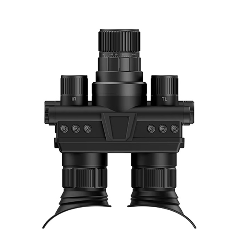 Комплект окуляри нічного бачення ПНВ Nectronix Z9157 + золотисте металеве кріплення на шолом Wilcox L4G24