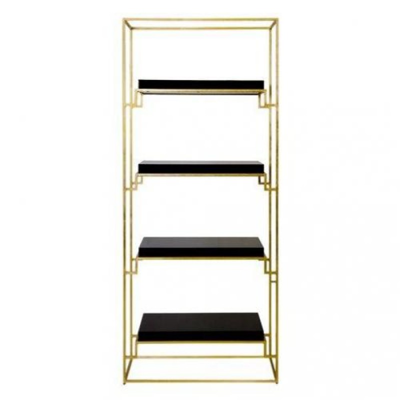 Стелаж для зберігання в стилі Loft NS-1869 1880x800x300 мм Золотой