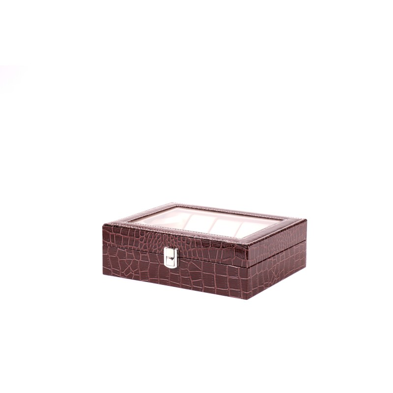 Шкатулка для зберігання годинників Craft 10PU.CROC.BR Коричневий