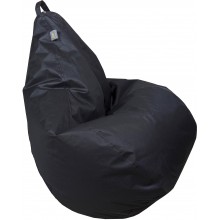Крісло мішок груша Tia-Sport 140x100 см Оксфорд чорний (sm-0052)