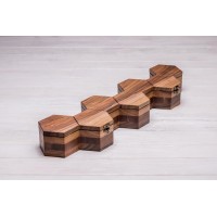Бокс для зберігання годинників ecoWalnut 7.3х59.7х14.1 см Бокс для зберігання годинників ecoWalnut 7.3х59.7х14.1 см