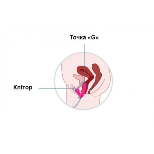Вагінально-кліторальний вібратор We Love рожевий тип ААА в інтернет супермаркеті PbayMarket!