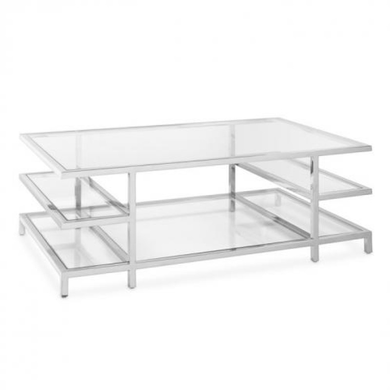 Кавовий журнальний столик у стилі Loft NS-697 480x1300x600 мм Черный