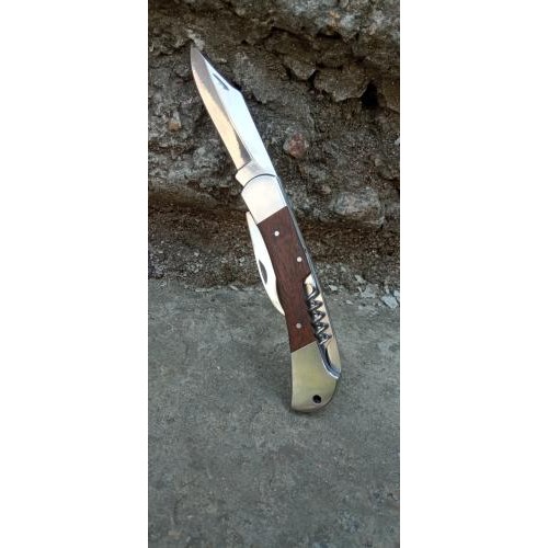 Ніж розкладний Gorillas BBQ (484) сталь 440С KN71 Коричневий (5121) Ніж розкладний Gorillas BBQ (484) сталь 440С KN71 Коричневий (5121)