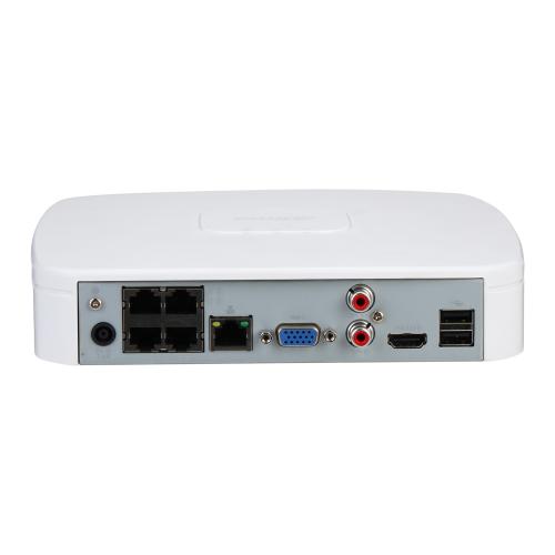 IP-відеореєстратор 4-канальний з PoE Dahua DHI-NVR2104-P-I2 IP-відеореєстратор 4-канальний з PoE Dahua DHI-NVR2104-P-I2