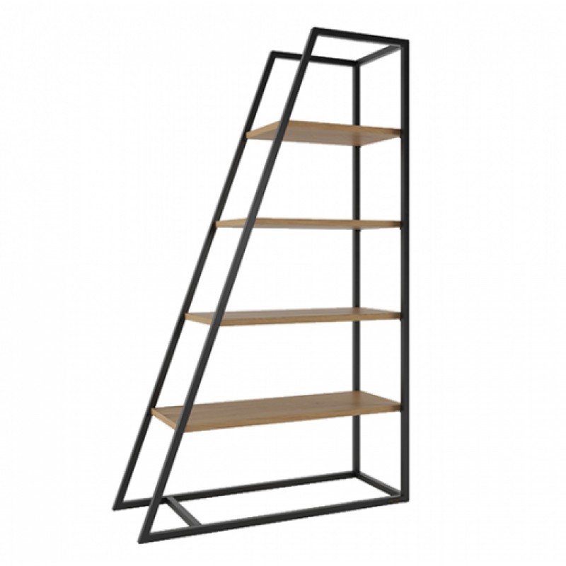 Стелаж для зберігання в стилі Loft NS-1614 2130x1100x350 мм Черный