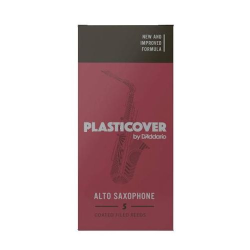 Тростини для саксофона альт D'Addario Plasticover RRP05ASX250 - Alto Sax #2.5 - 5-Pack Тростини для саксофона альт D'Addario Plasticover RRP05ASX250 - Alto Sax #2.5 - 5-Pack