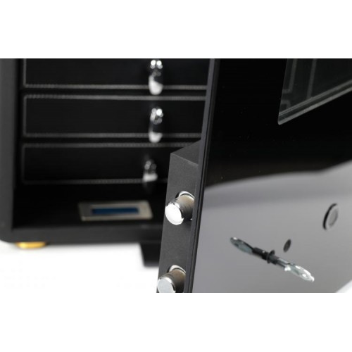 Сейф Salvadore для підзаводу 6 годинників Mini Black Safe 440х260х440 мм Чорний Сейф Salvadore для підзаводу 6 годинників Mini Black Safe 440х260х440 мм Чорний