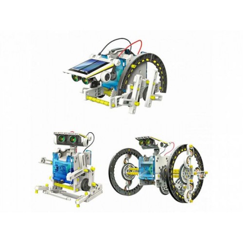Конструктор на сонячних батареях Green Enegry Solar Robot робот 14 в 1