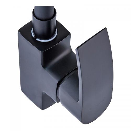 Смеситель для кухни Mixxus Magnum 011 (Nut) Black Refl.Black (MI6199) Смеситель для кухни Mixxus Magnum 011 (Nut) Black Refl.Black (MI6199)