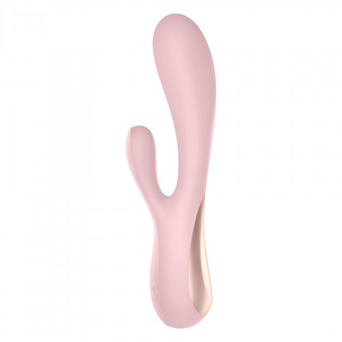 Смарт вібратор-кролик Satisfyer Mono Flex Mauve, 2 мотори, керування через інтернет в інтернет супермаркеті PbayMarket!