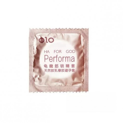 Ультратонкі презервативи OLO PERFORMA з анестетиком та пролонгуючим ефектом 10 шт в інтернет супермаркеті PbayMarket!