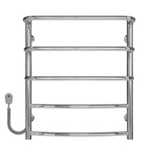 Рушникосушарка електрична Каскад Дуга П5 400х600 Deffi Хром EF16 (C.KD.60.40.5.E.C.L.5)