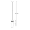 Люстра Zuma Line GEM P0389-01D-F7AC