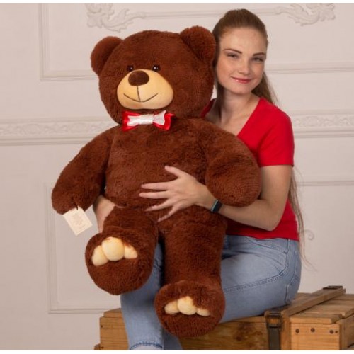 Плюшевий ведмедик Mister Medved Чарлі 110 см Бурий (004) Плюшевий ведмедик Mister Medved Чарлі 110 см Бурий (004)