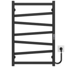 Рушникосушарка електрична Alpha П7 500х800 Deffi Чорний JD04 (A.AL.80.50.7.E.B.R.2)