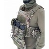 Плитоноска без плит з підсумками No Brand KR Cordura 1000D One Size Мультикам (1724442970)