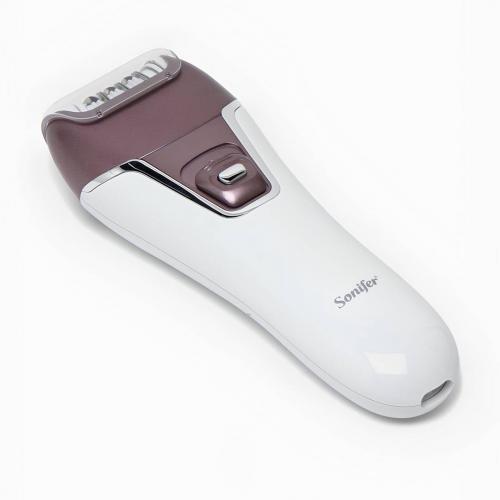 Епілятор акумуляторний бездротовий жіночий Sonifer 2in1 SF-9521 з 2 насадками Білий Епілятор акумуляторний бездротовий жіночий Sonifer 2in1 SF-9521 з 2 насадками Білий