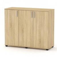 Комод Компаніт 3Д Дуб сонома (120х45х99 см) Комод Компаніт 3Д Дуб сонома (120х45х99 см)