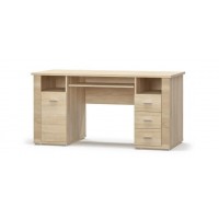 Стіл письмовий Меблі Сервіс Гресс 1Д3Ш дуб самоа