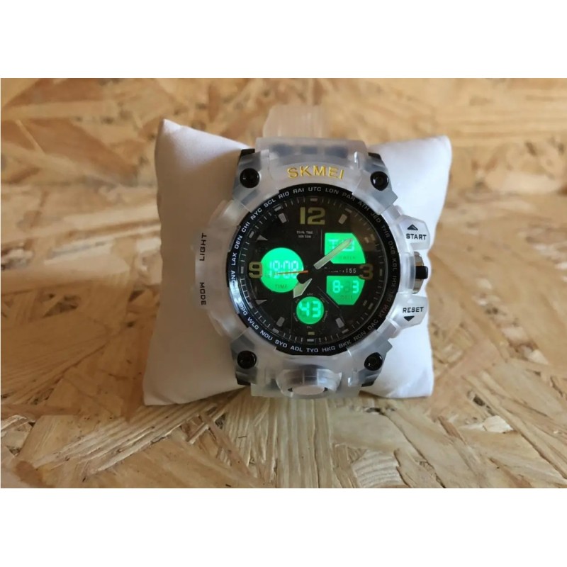 Чоловічий годинник Skmei Hamlet 1155 Білий