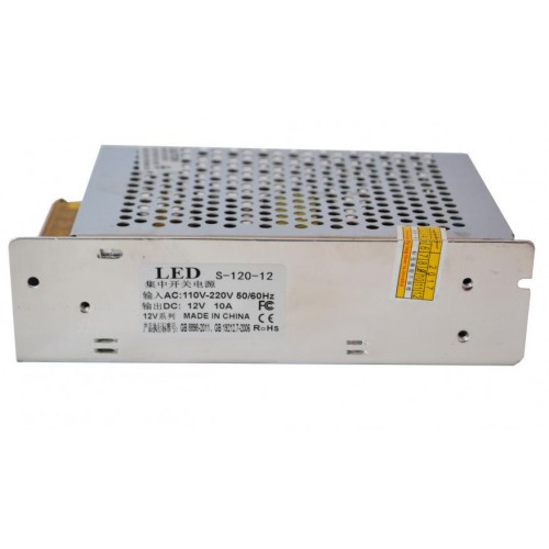 Блок живлення UKC 100-240V DC 12V 10A металевий (hub_np2_0570) Блок живлення UKC 100-240V DC 12V 10A металевий (hub_np2_0570)