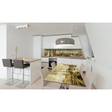 Наклейка вінілова на стіл Zatarga «Поштова Марка» 600х1200 мм Z180519st