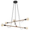 Люстра TK Lighting Helix Коричневий Чорний (TK4950)