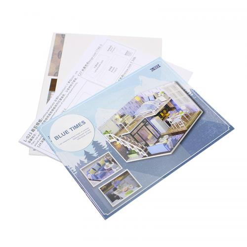 Ляльковий будинок конструктор DIY Cute Room L-023 Таунхаус 3D (5793-19401)