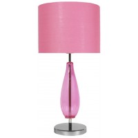 Настільна лампа Candellux Marrone 30x60 см Сріблясто-рожевий (41-01252)